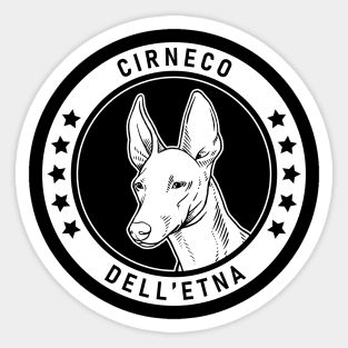 Cirneco dell'Etna Fan Gift Sticker